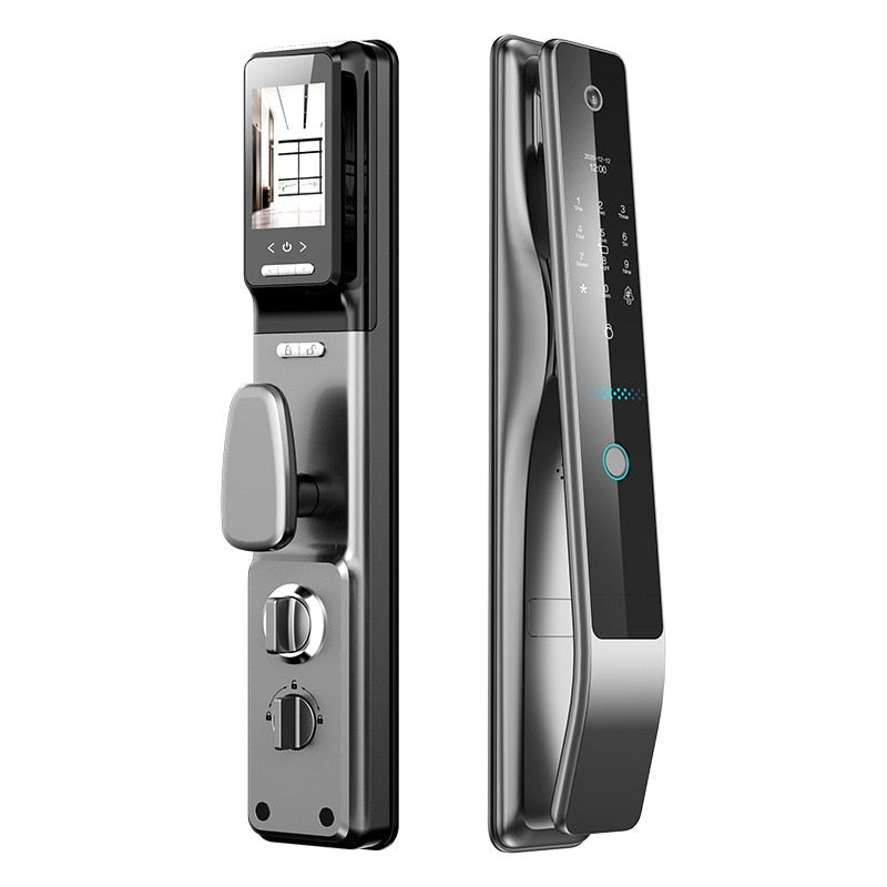 2020 Camera Function Smart Door Lock Biometric Fingerprint Lock Password IC Card Fingerprint  Key Unlock Free Shipping To Brazil