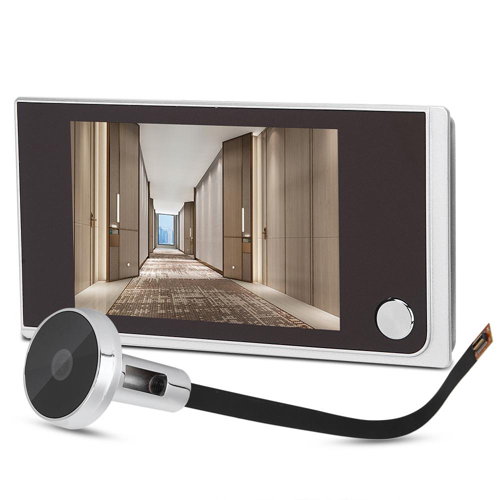 3.5 inch Video peephole Digital Door Camera Doorbell 120 Degree Angle Peephole Viewer video Eye Door Doorbell Outdoor Door Bell