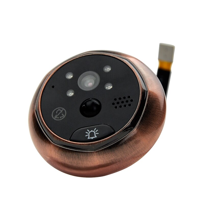 4.3 Inch HD Smart Door Peephole Viewer Video Record Door Viewers Camera IR Night Vision PIR Motion Sensor No Disturb Doorbell