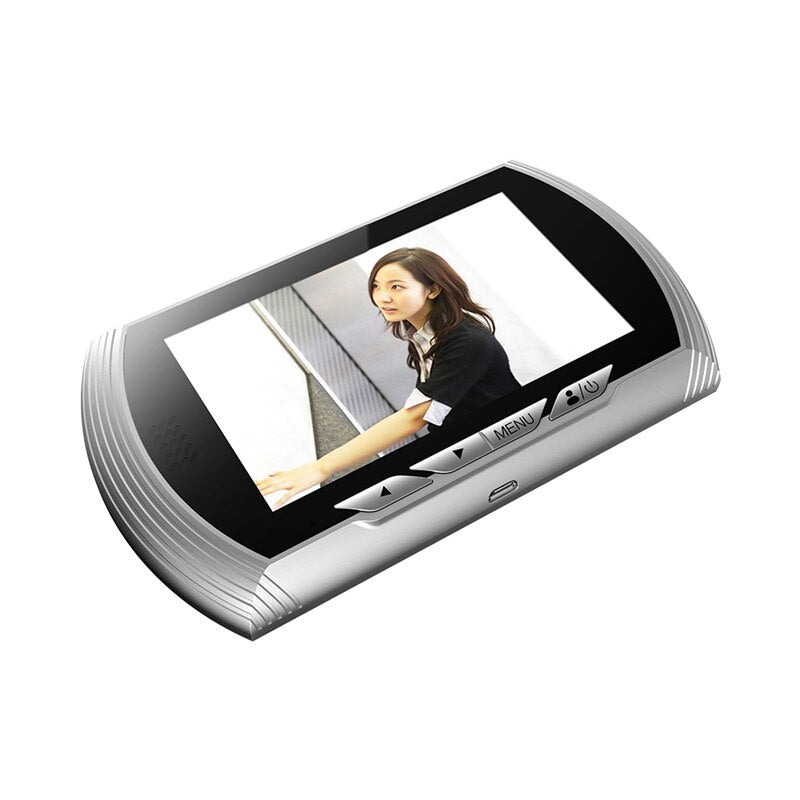 4.3 Inch HD Smart Door Peephole Viewer Video Record Door Viewers Camera IR Night Vision PIR Motion Sensor No Disturb Doorbell