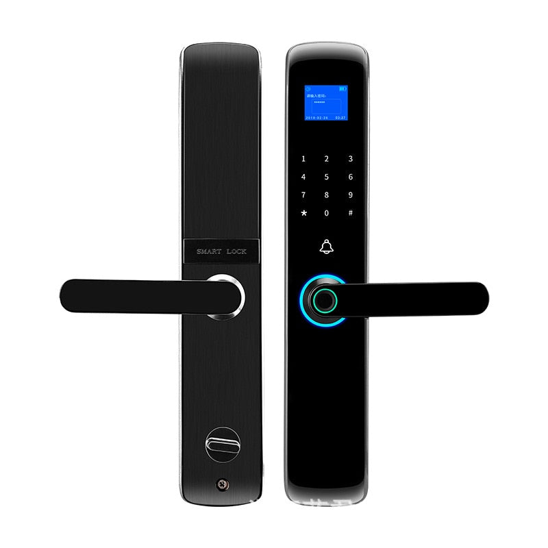 Certification authority Security Intelligent Door Lock Biometric Fingerprint Lock Safe Eletronic Door Smart Unlock Digital Lock