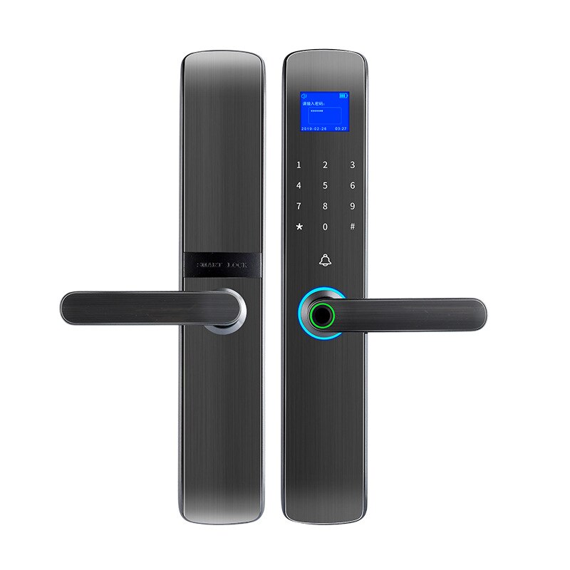 Certification authority Security Intelligent Door Lock Biometric Fingerprint Lock Safe Eletronic Door Smart Unlock Digital Lock