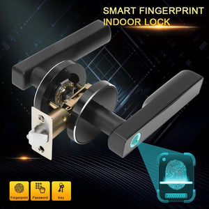 Smart Fingerprint Indoor Lock Password Home/Hotel/Office Security Handle Door Lock WF-015B