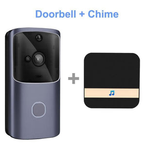 WIFI Doorbell Smart Home Wireless Phone Door Bell Camera Security Video Intercom 720P HD IR Night Vision For Apartments