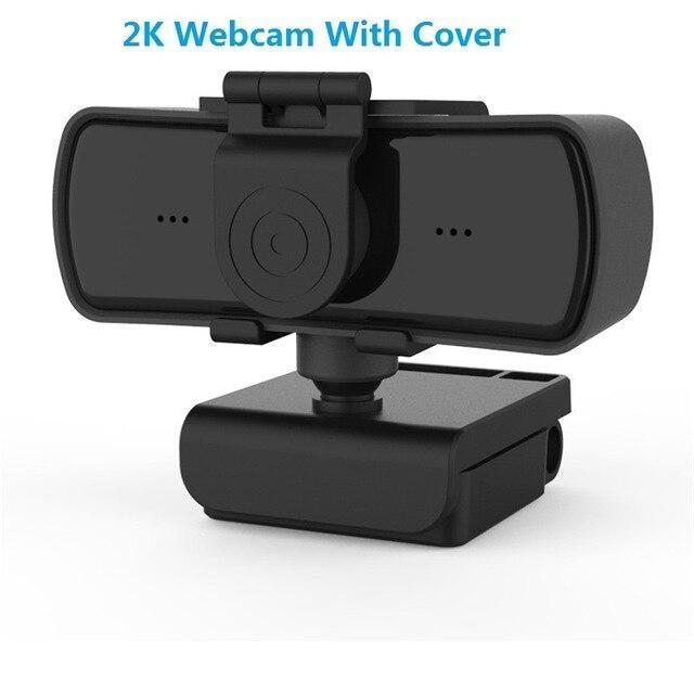 1080P/2K camera PC USB Webcam Built in Mic Ultra HD Mini for Video Conferencing, Recording, and Streaming